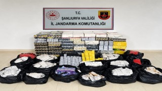 Şanlıurfada 2 milyon liralık kaçakçılık operasyonu