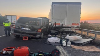 Şanlıurfada feci kaza: 2 ölü, 2 ağır yaralı