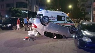 Şanlıurfa'da otomobiller çarpıştı: 1 yaralı