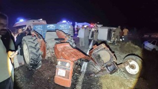 Şanlıurfada zincirleme trafik kazası: 3 yaralı