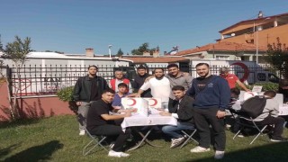 Sarıgöl'de öğrencilerden hayat kurtaran destek