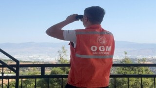 Sarıgölün duman gözcüleri 7/24 nöbette