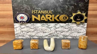 Sarıyer'de 8 kilo 850 gram metamfetamin ele geçirildi