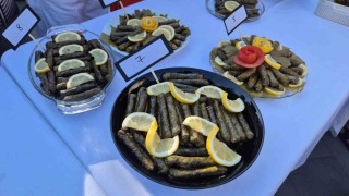 Sarma ve tatlılar yarıştı