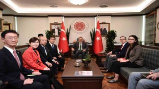 Savunma Sanayii Başkanı Görgün, Japon heyeti ile savunma sanayii alanında geliştirilebilecek iş birliği imkanlarını görüştü