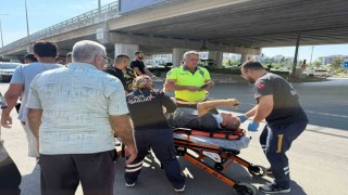 Sedye üzerindeyken telefonla yakınlarına mesaj atarak kaza yaptığını haber verdi