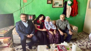 Şehit ailesine vefa ziyareti