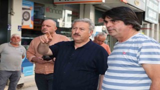 Şehrin merkezindeki caddelerin yaya yolları yenileniyor