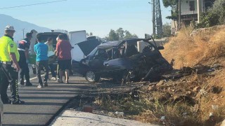Seydikemer'de otomobil yoldan çıktı: 2 ölü