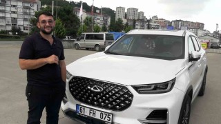Sıfır aldığı Chery marka otomobil, Rizeli sürücüyü canından bezdirdi