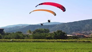 Simavda Havacılık Festivali gökyüzünü renklendirdi