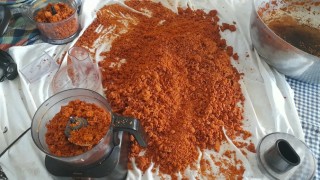 Sinopta kadınların tarhana mesaisi başladı