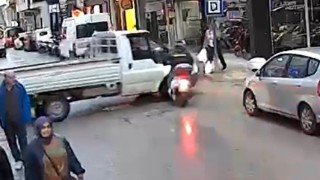 Sinop'ta motosiklet kamyonete çarptı: 1 yaralı