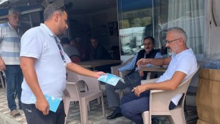 Sinopta vatandaşlar bağımlılığa karşı bilgilendirildi