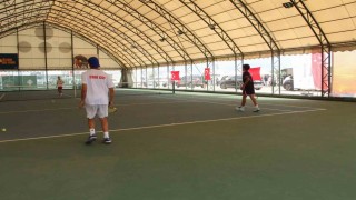 Şırnak'ta 5 ülkenin katılımı ile Uluslararası Cudi Cup Tenis Turnuvası başladı