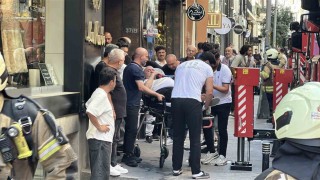 Şişlide binada yangın paniği: Birinci kattan atlayan kişi yaralandı