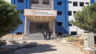 Sökede okul güçlendirme çalışmaları hız kesmeden sürüyor