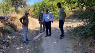 Sultanhisarda belediye ekipleri vatandaşların talepleri için sahada