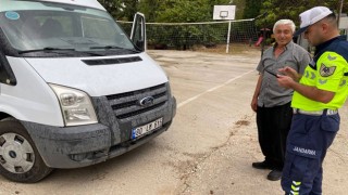 Sumbas’ta Okul Servislerine Jandarma Denetimi