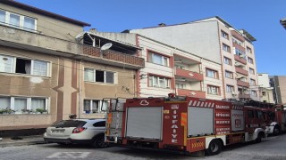 Susurlukta şofben yangını