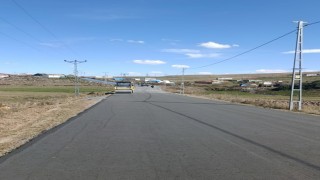 Susuz'da SSB Beton yol çalışması başladı