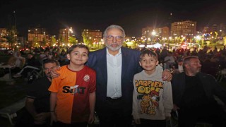Talasta ‘Asırlık Gece finali açık havada izlendi