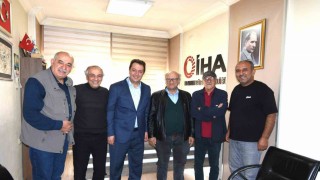 Tarih Derneği'nden İHA'ya nezaket ziyareti
