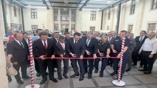 Tarsus'ta hükümlülerin el emeği eserleri sergilendi