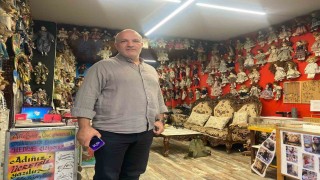 Taş Bebek Kafe, 20 bin taş bebekle ziyaretçilerini çocukluk hatıralarına götürüyor