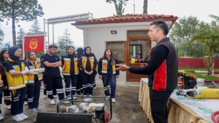 Taşköprü'de İtfaiyeciler Haftası öğrencilerle kutlandı
