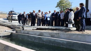 Taşlıçayda açılan alabalık tesisi ilçe ekonomisine ve sosyal yaşama katkı sunacak