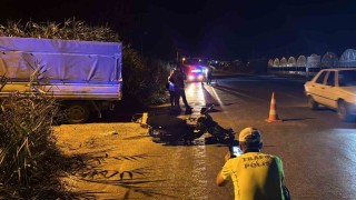 Tavşanlıda kamyonet ile motosiklet çarpıştı: 2 yaralı