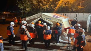 Tekirdağ'da AFAD gönüllülerine sahada uygulamalı eğitim