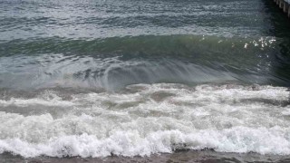 Tekirdağ'da balıkçıların deniz mesaisi fırtınaya takıldı