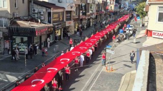 Tekirdağ'da Gaziler Günü'nde anlamlı yürüyüş