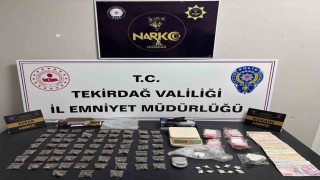 Tekirdağ'da uyuşturucu operasyonlarında 220 şüpheliye işlem
