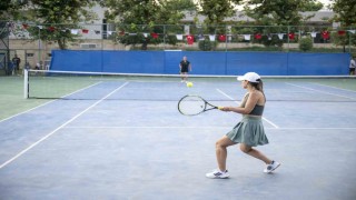 Tenis turnuvası tamamlandı