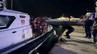Ticari teknede rahatsızlanan vatandaş için tıbbi tahliye gerçekleştirildi