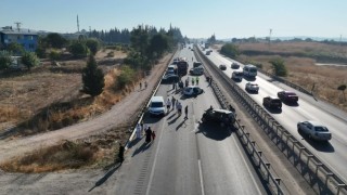 Tırdan dökülen mazot ortalığı savaş alanına çevirdi: 10 araç birbirine girdi