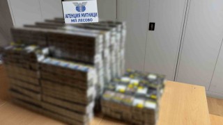 Tırın jantlarından bin 280 kutu sigara çıktı