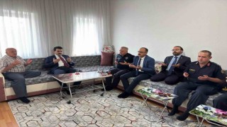 Tomarza'da Gaziler Günü'nde anlamlı ziyaret