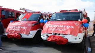 Trabzon İtfaiyesi'ne 9 yeni araç kazandırıldı
