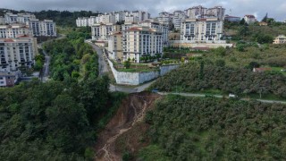 Trabzon'da heyelan: 2 yaralı