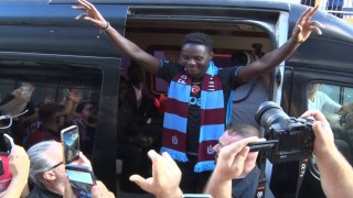 Trabzonsporun yeni transferi Franculino Dju, Trabzona geldi