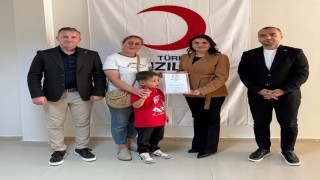Tunceli'de kan bağışçılarına madalya takdim edildi