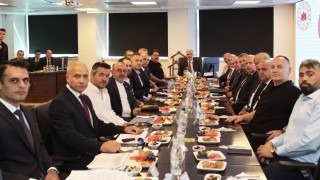 Türkiye-İtalya maçı öncesi Bursada güvenlik toplantısı