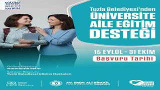 Tuzla Belediyesi'nden üniversiteli gençlerin ailelerine eğitim desteği