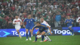 UEFA Uluslar Ligi: Türkiye: 0 - İtalya: 3 (İlk yarı)