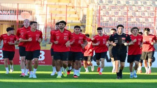 Ümit Milli Takımı, Ukrayna maçı hazırlıklarına başladı