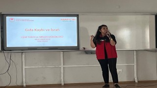 Uşak'ta öğrencilere gıda kaybı ve israfına karşı farkındalık eğitimi